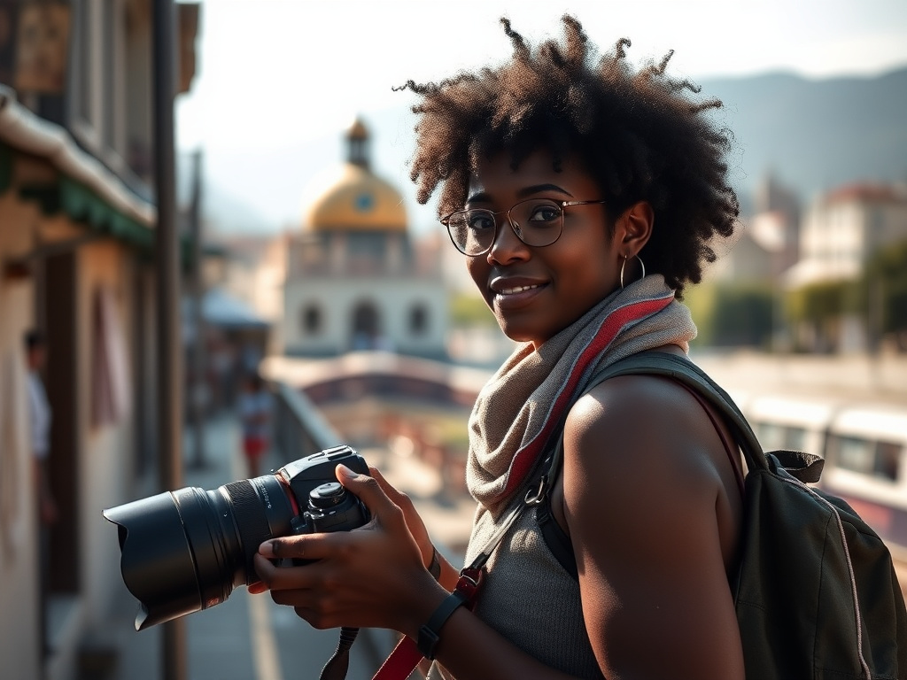 A minority traveler researching safety information for a destination