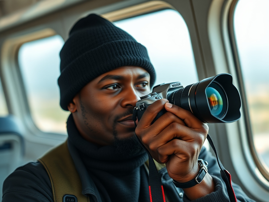 A travel photographer of color reflecting on their journey