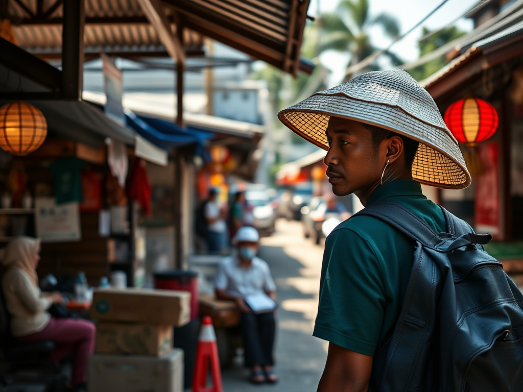 A traveler of color reflecting on their meaningful experiences in Thailand