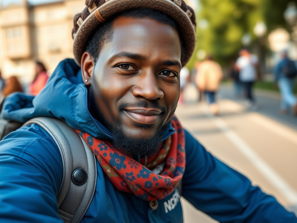 Language learner using a language learning app