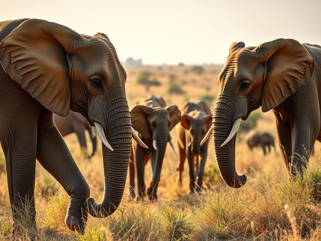 A diverse group of travelers on a budget safari in Kenya