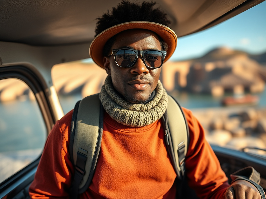 A group of minority travelers connecting and sharing advice