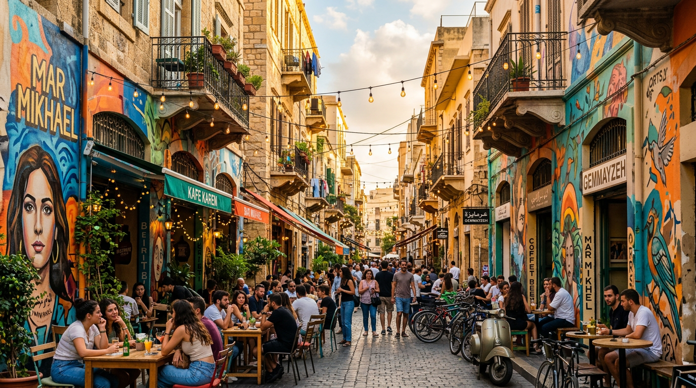Lebanon Beirut city Mediterranean