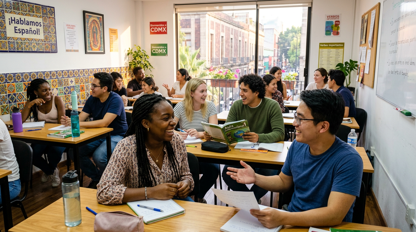 Spanish language immersion class in Mexico City